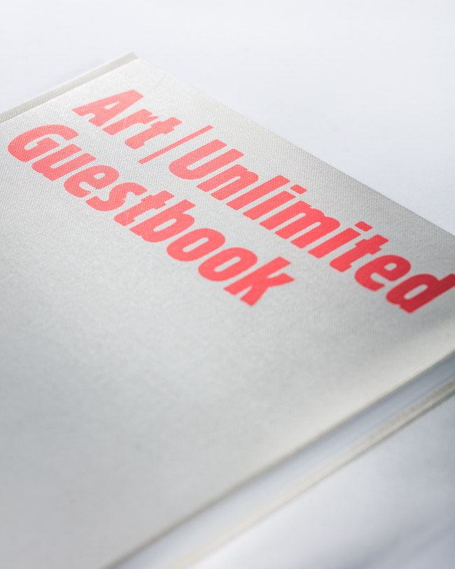 Martin Fischer Gästebuch Art-Unlimited Basel