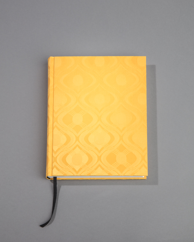 Tagebuch Damastgewebe